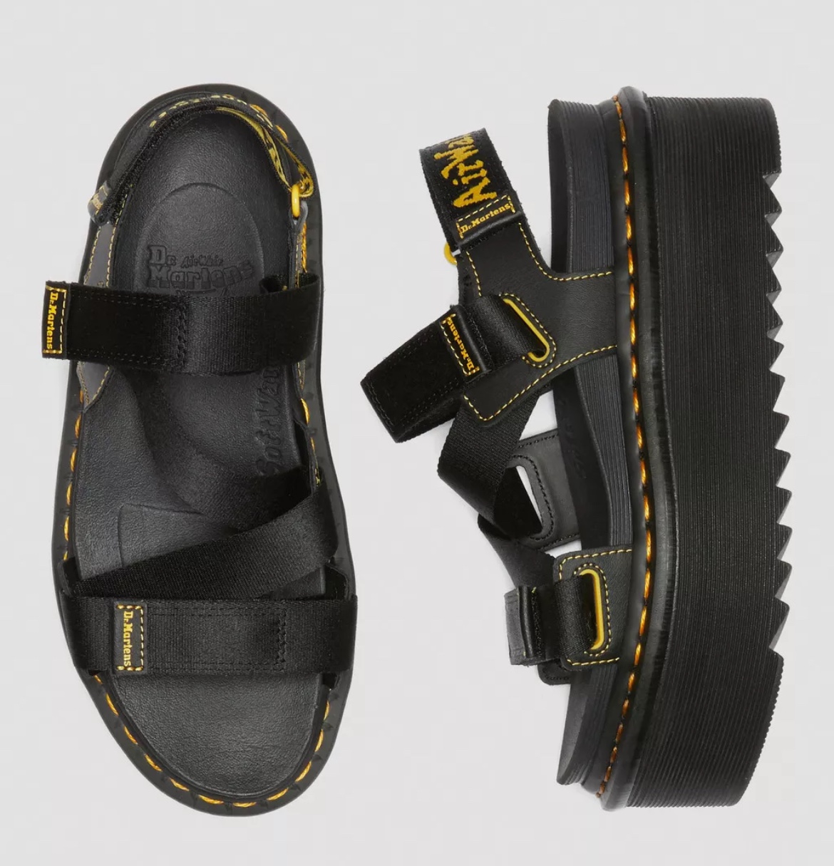 Dr. Martens Black Platform Sandals image indicator(2)