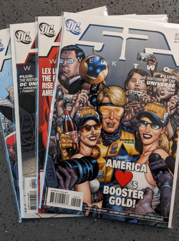 (54 Books) 52 and Countdown DC Comics Comic Books image indicator(3)