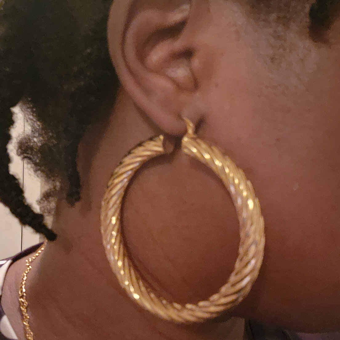 Gold Hoop Earrings