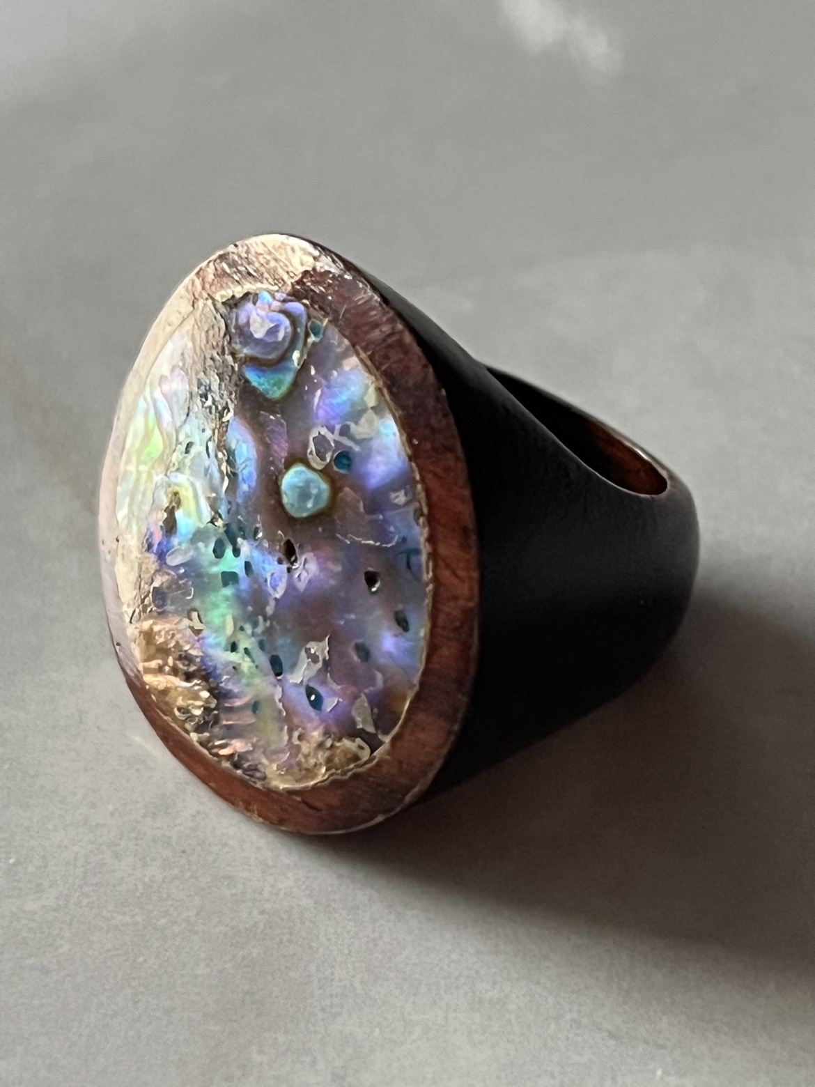 Wooden handmade ring image indicator(2)