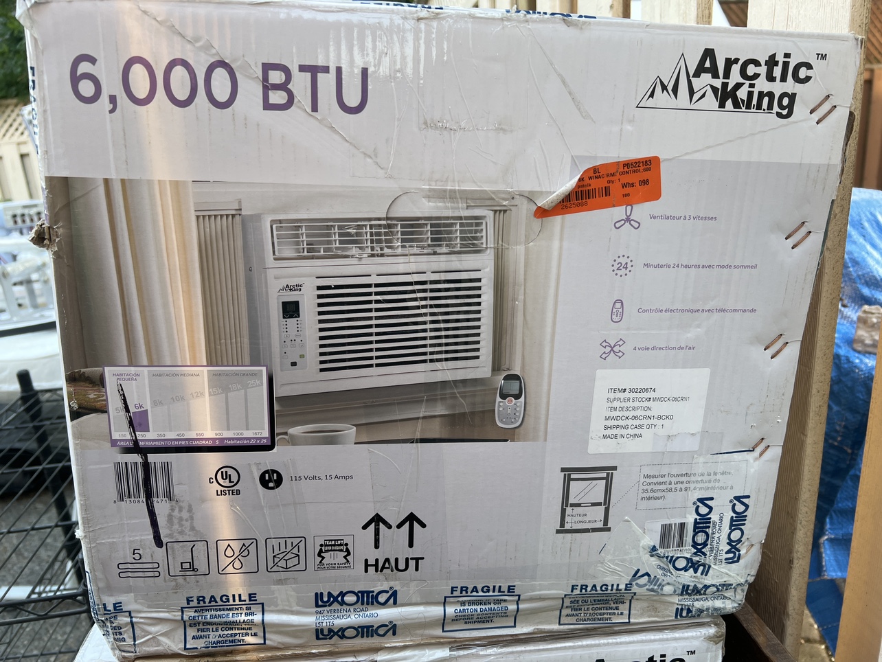 Arctic King 6,000 BTU Window Air Conditioner - photo 2