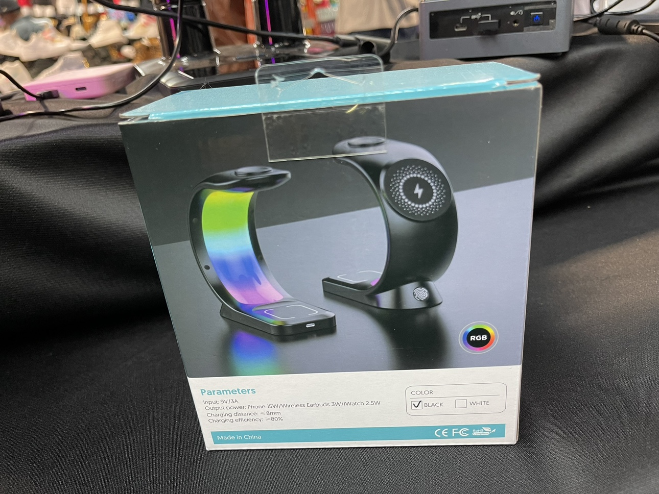 3 in 1 RGB Light Magnetic Wireless Charger - photo 2