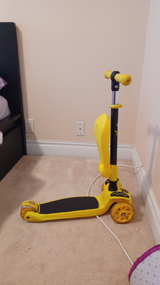 Yellow Scoot & Ride 3-in-1 Scooter - photo 2