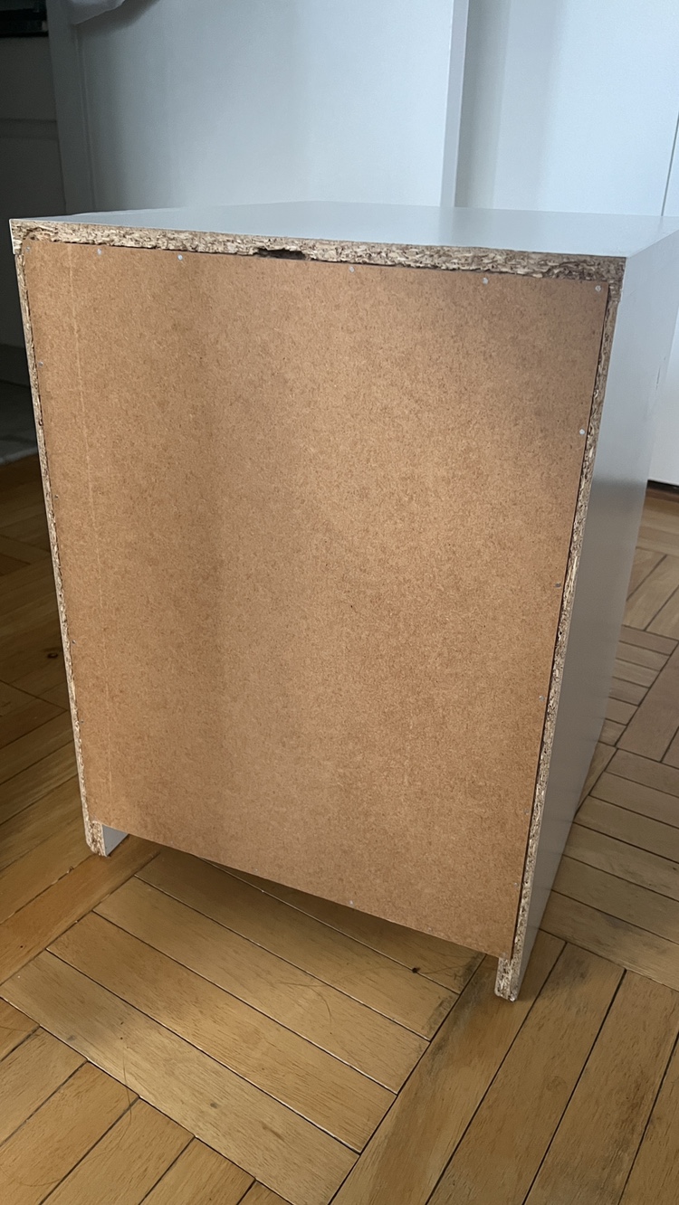 White Cabinet / Nightstand / Drawers / Dresser - photo 5