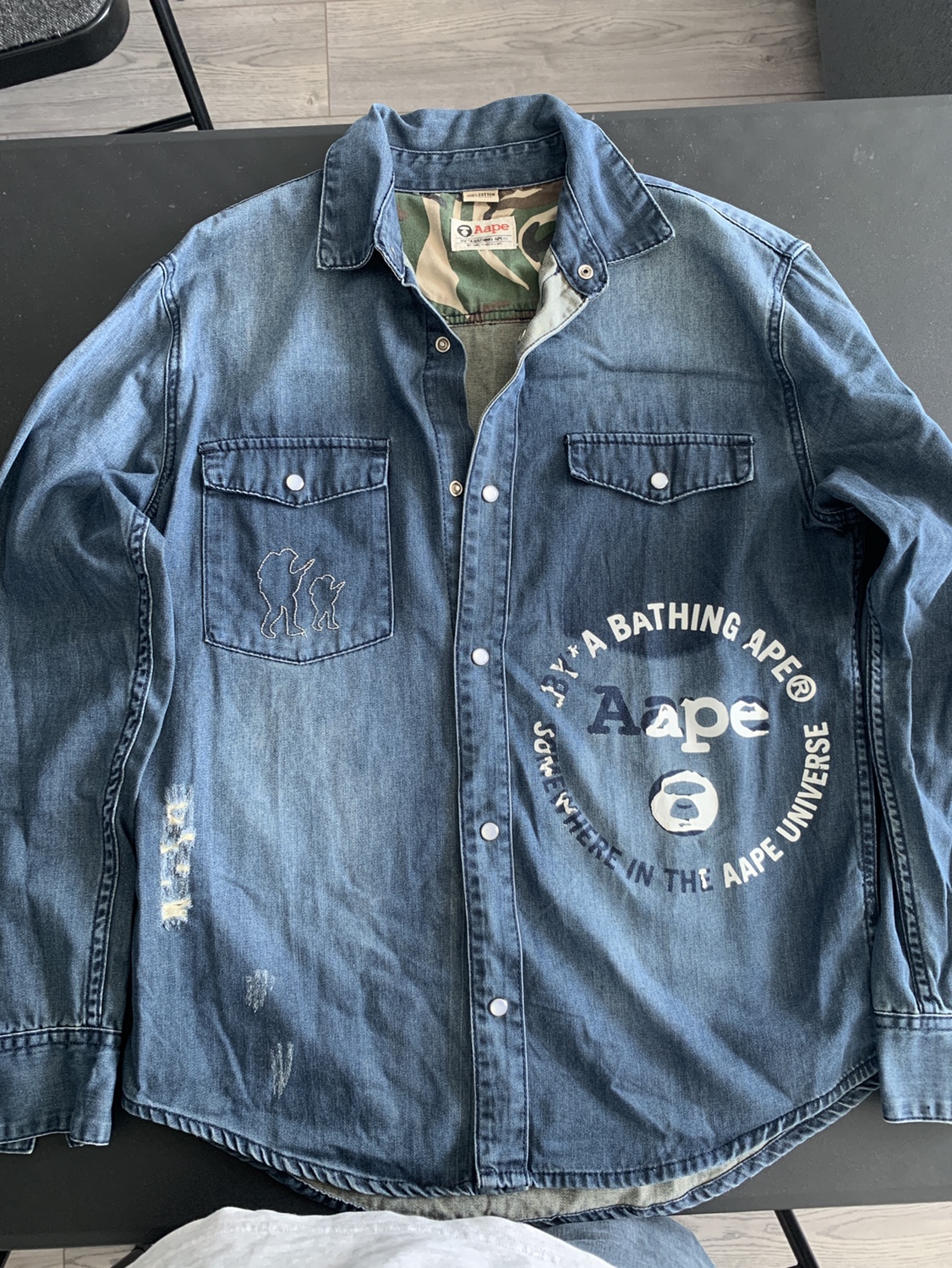 A Bathing Ape Denim Shirt thumbnail