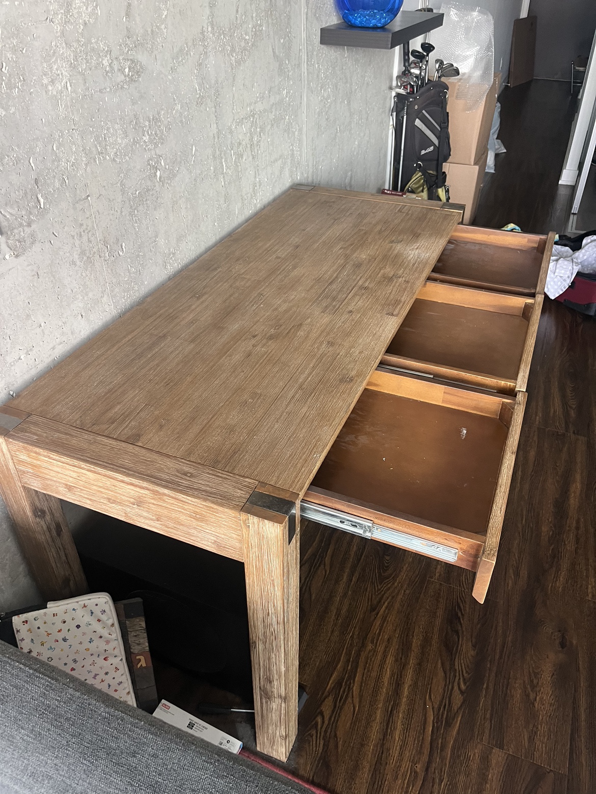 Wooden Desk - photo 4