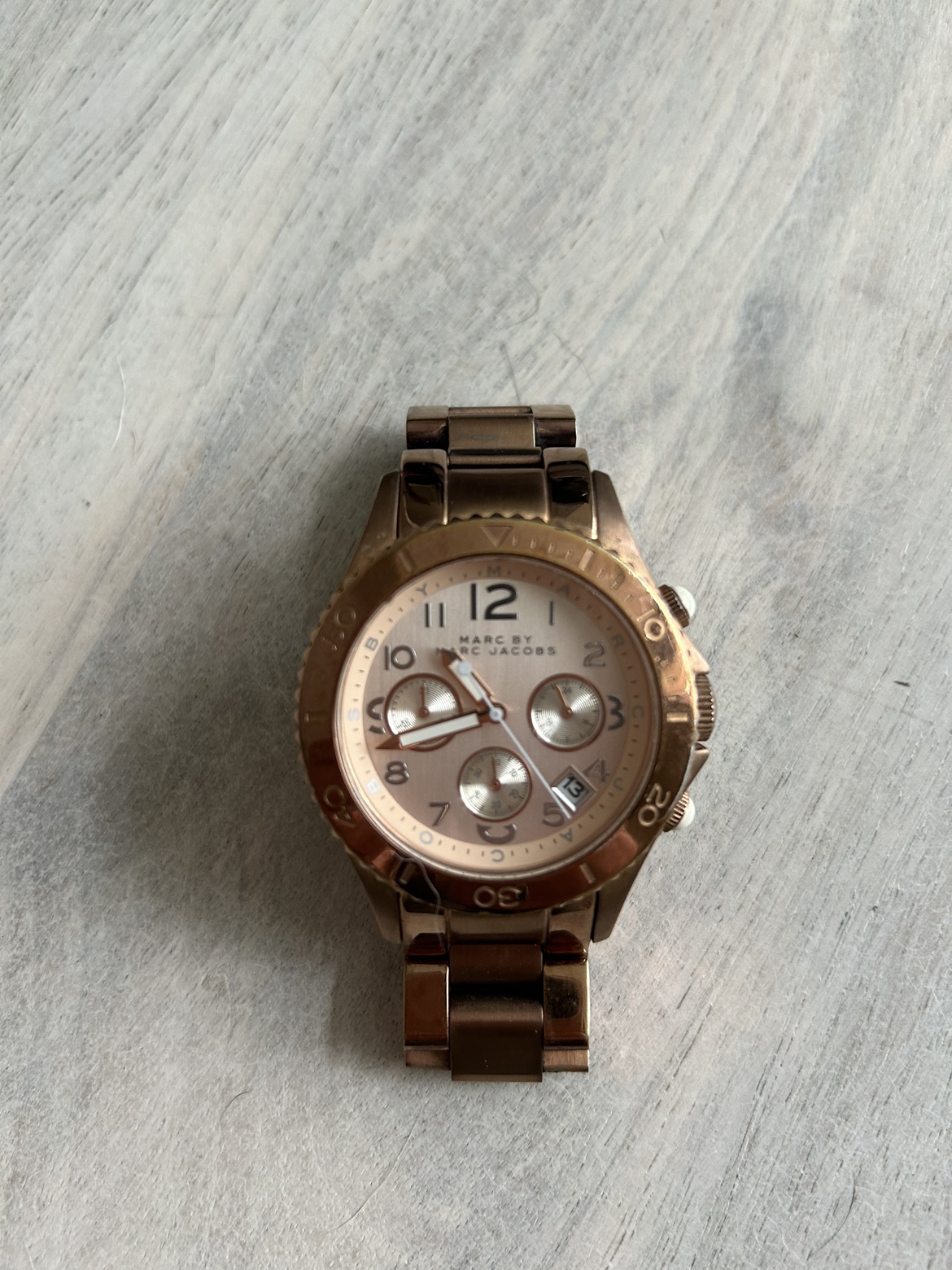 Rose Gold Marc Jacobs Watch