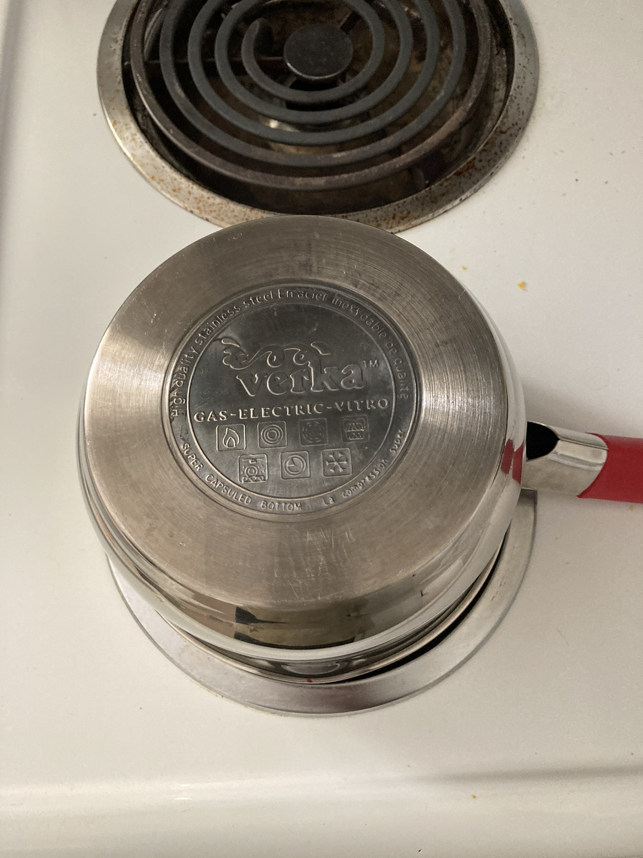 Small Stainless Steel Pot - photo 3