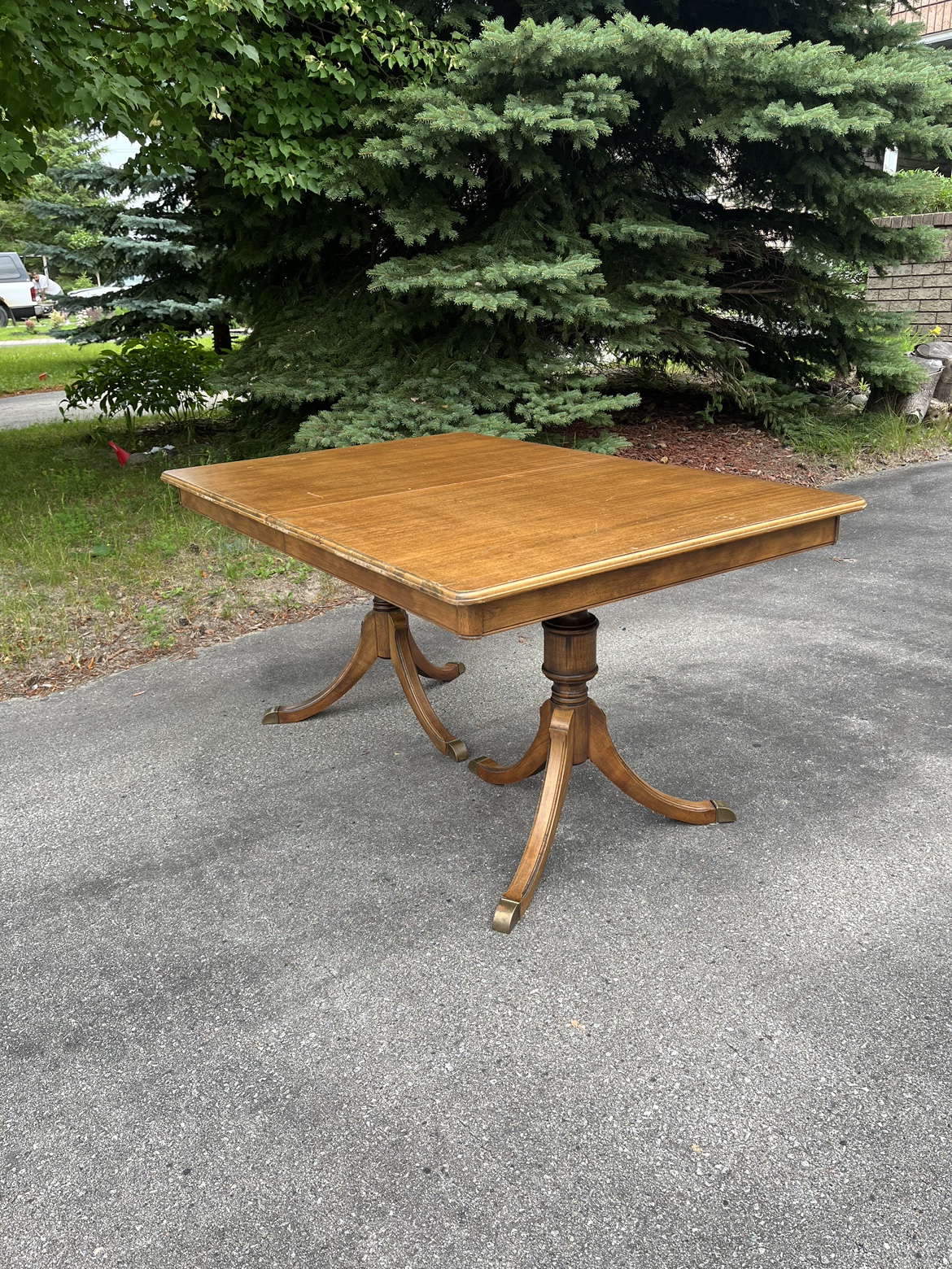 Thoreaux Extandable Dinning Table - Dark Cherry thumbnail