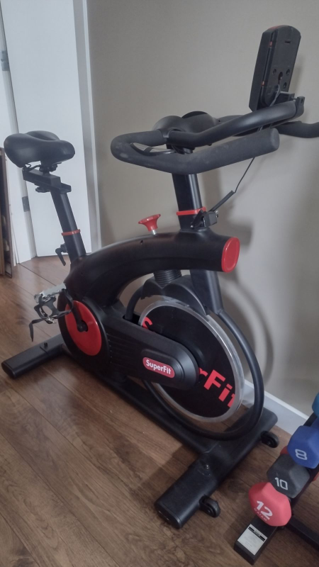 Superfit Indoor Stationary Exercise Bike