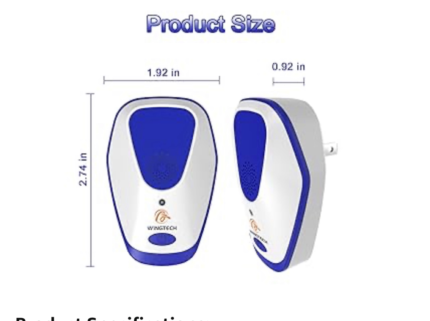 Ultrasonic Pest Repeller (4 Pack) image indicator(4)