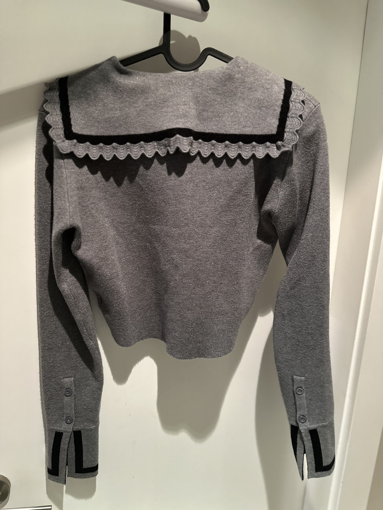 Grey Sailor Collar Sweater - photo 3