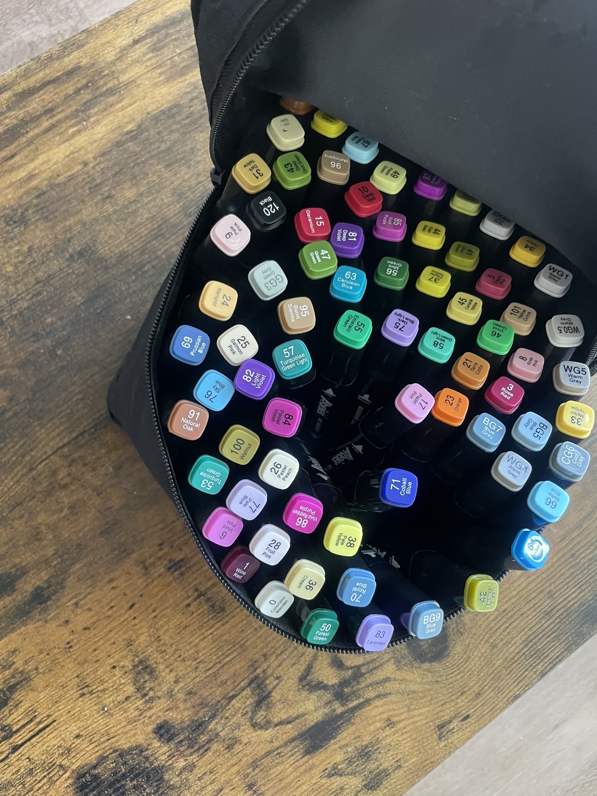 80 colors alcohol based marker - photo 2
