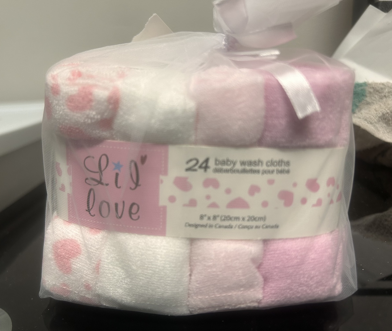 *BNIB* 24 COUNT: Lil Love Baby Washcloths thumbnail