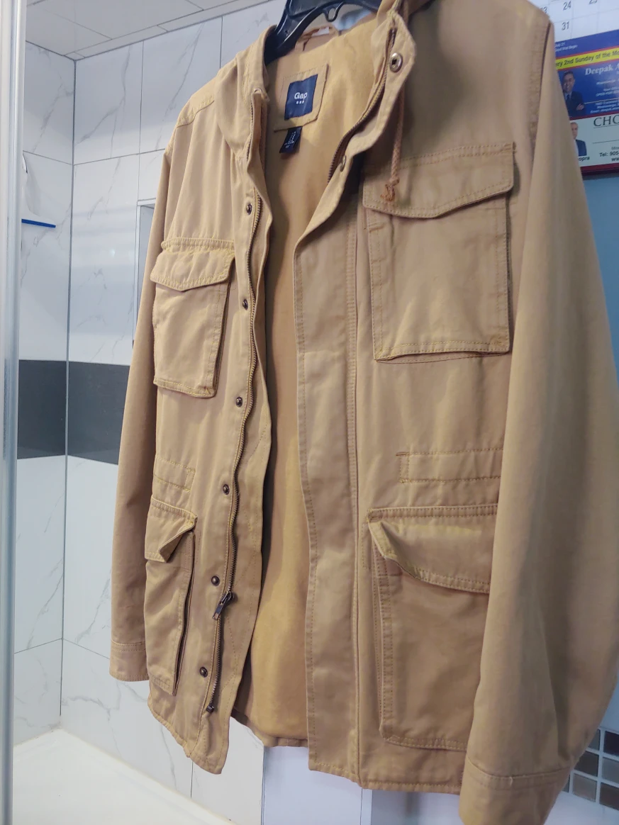 Gap Men's Tan Jacket size medium image indicator(2)
