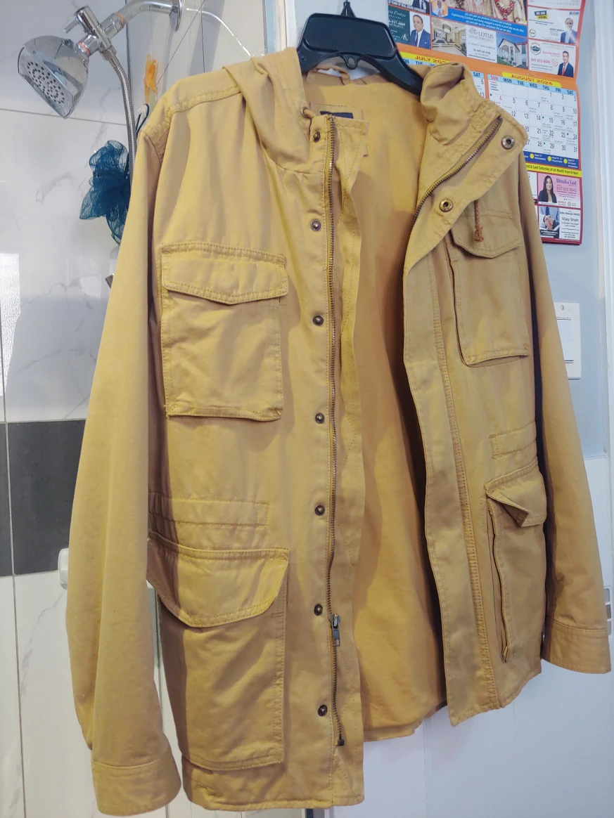 Gap Men's Tan Jacket size medium image indicator(5)
