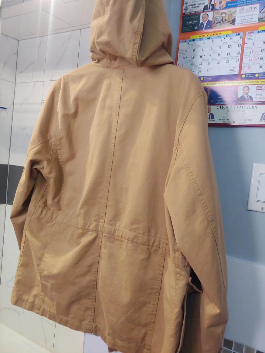 Gap Men's Tan Jacket size medium image indicator(7)