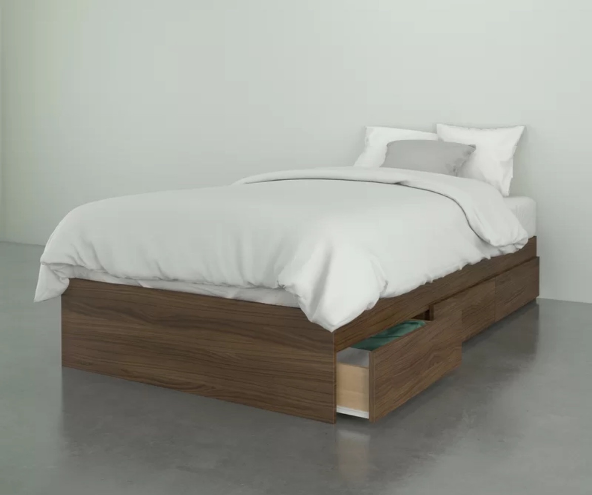 Wooden Twin Bed Frame - photo 2