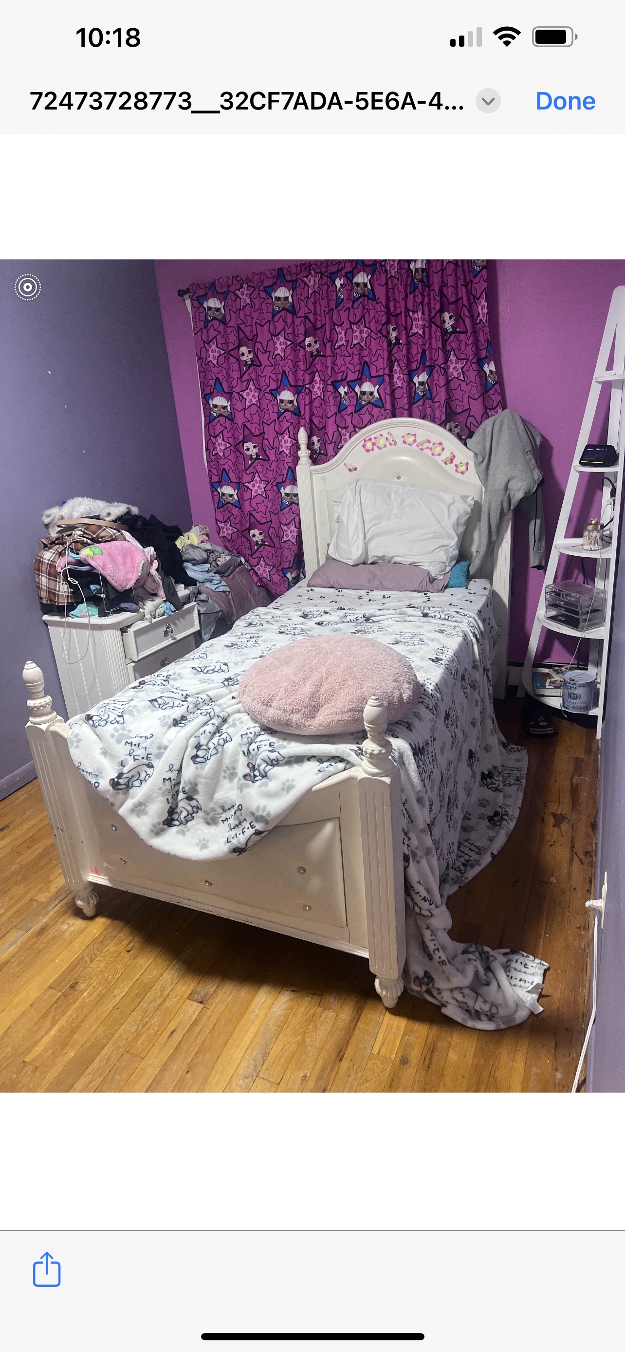 White Twin Bed Frame in queens - photo 2