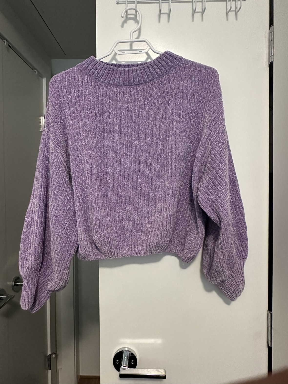 Purple Knit Sweater