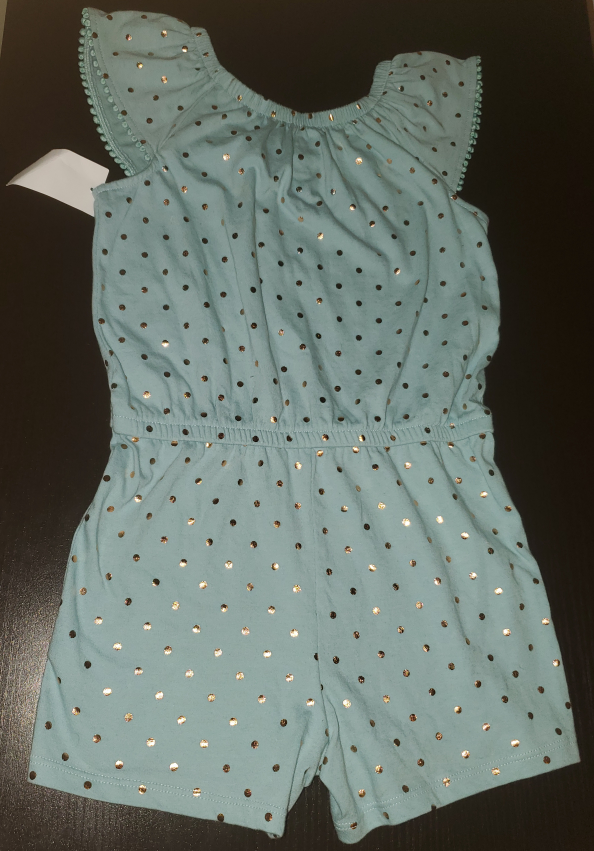 Brand New Kid-Girl Polka Dot Romper - photo 2