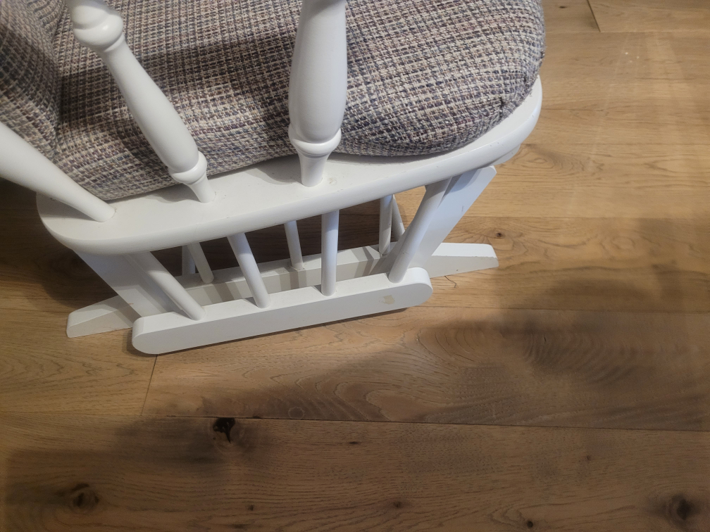 White gliding chair image indicator(4)