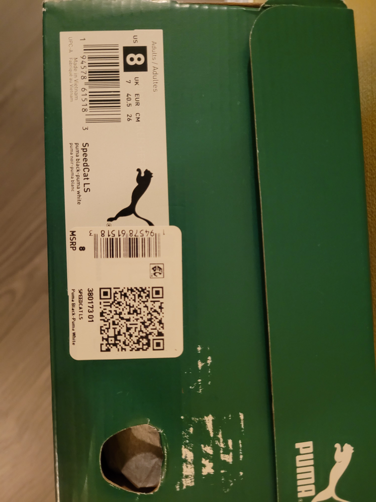 Puma Black Speed Cat Sneakers image indicator(6)