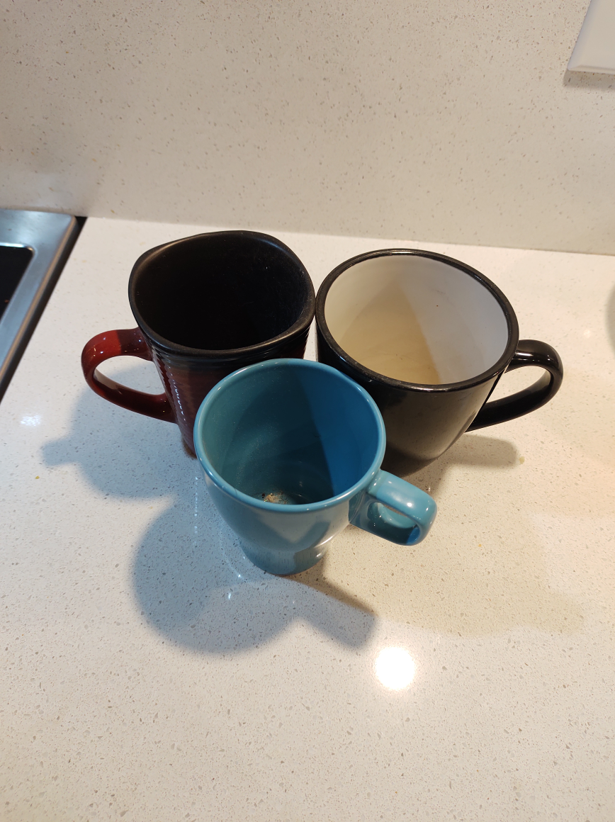 🧡 3 Ceramic Large Cups image indicator(3)
