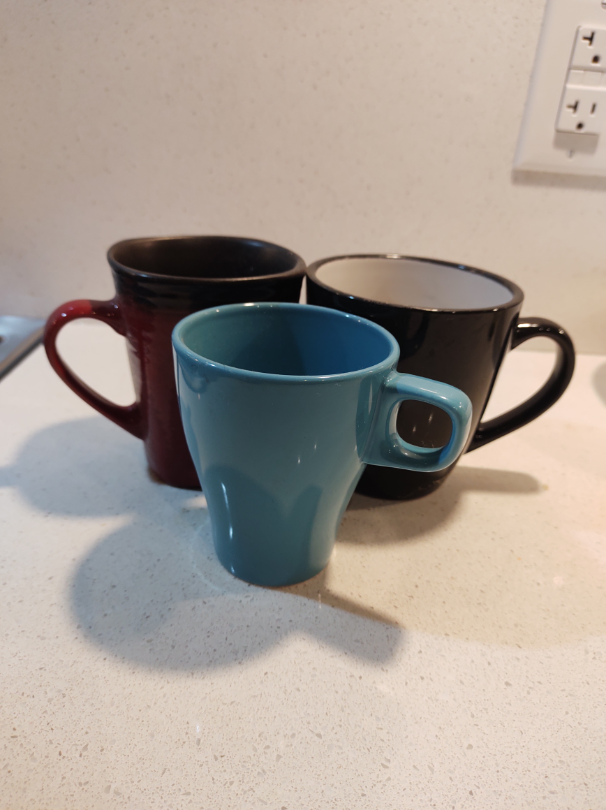 🧡 3 Ceramic Large Cups image indicator(6)
