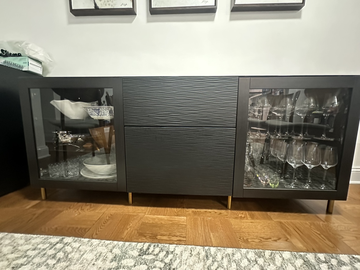 IKEA BESTÅ sideboard for dining room