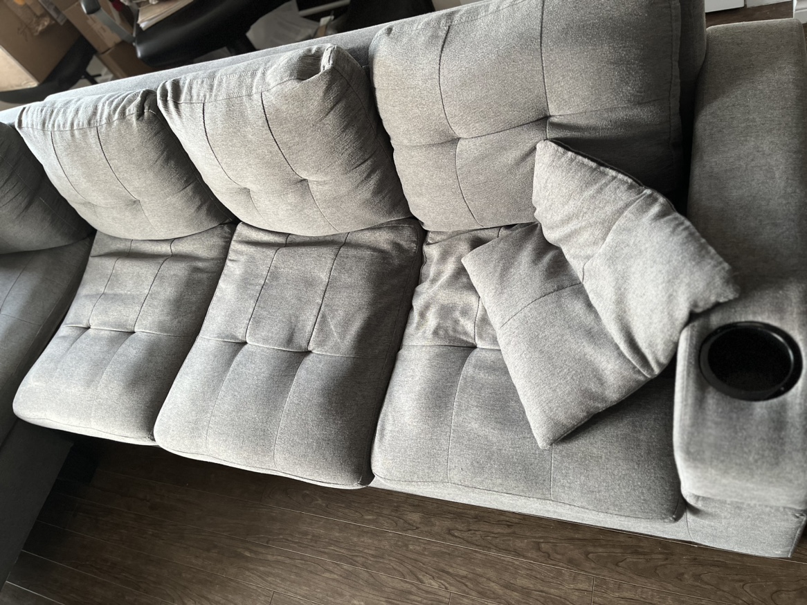 Grey Sectional Sofa - photo 3
