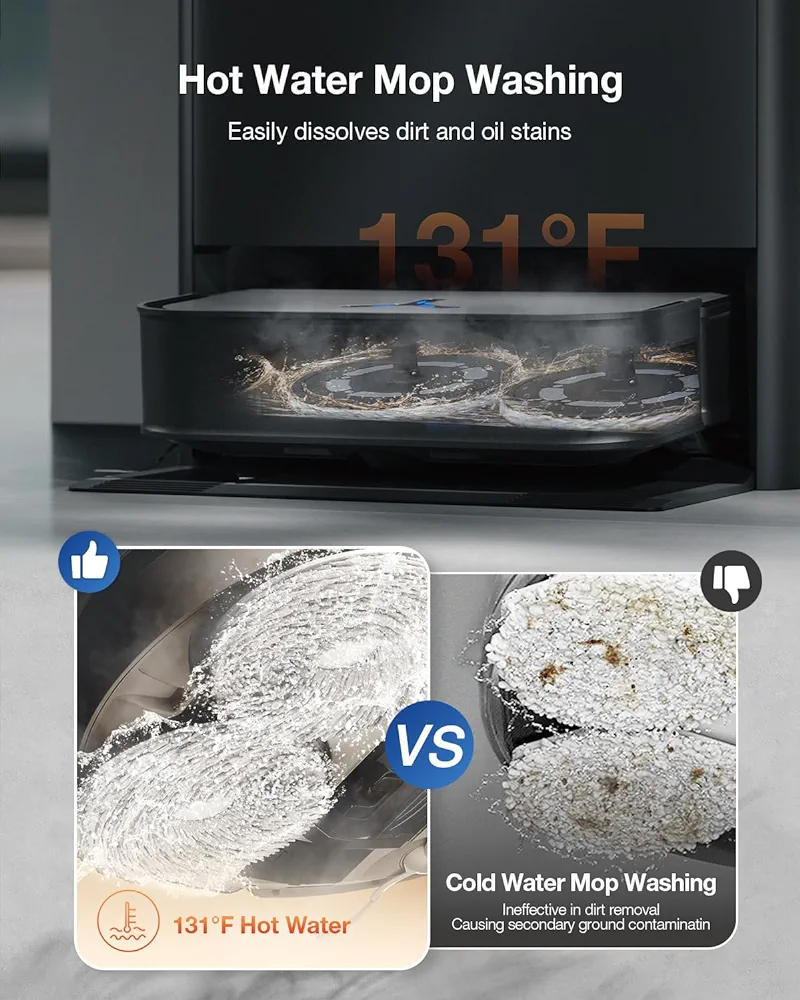 DEEBOT X2 OMNI Robot Vacuum and Mop image indicator(2)