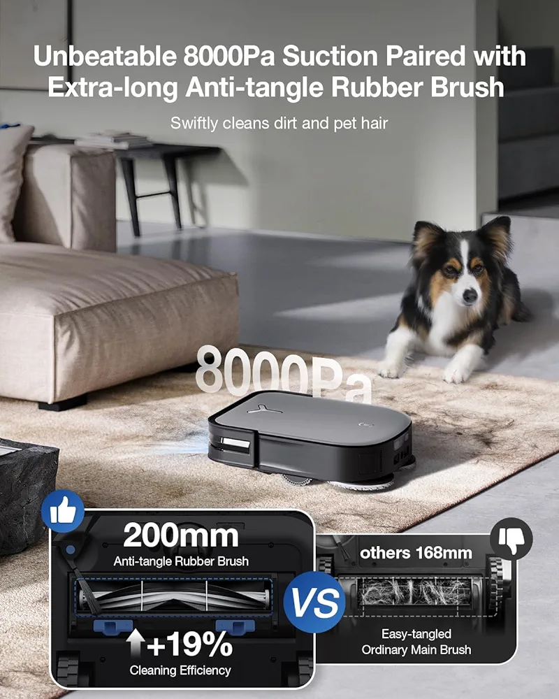 DEEBOT X2 OMNI Robot Vacuum and Mop image indicator(3)