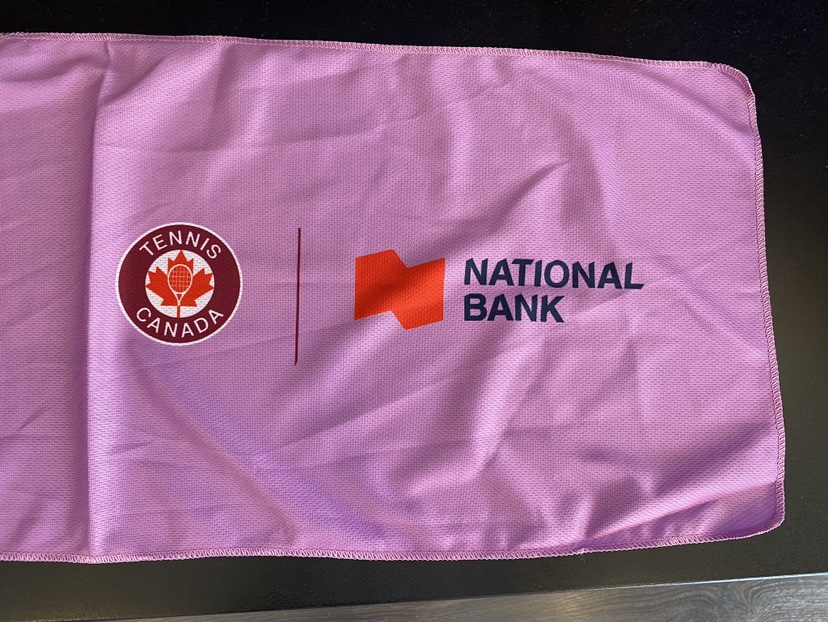 2024 National Bank Open Purple Towel Tennis Canada - photo 2
