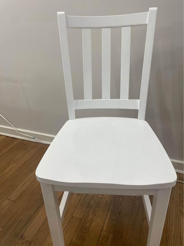 Painted White Chair - photo 3