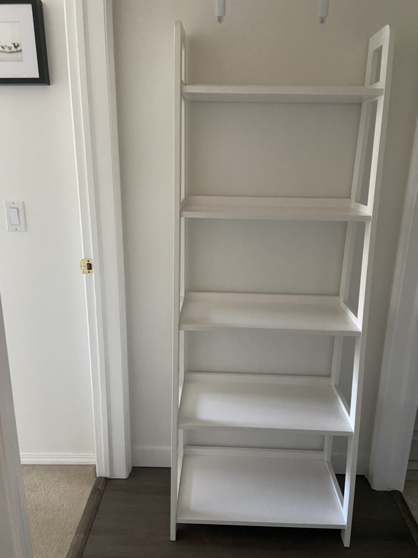 White Ladder Shelf