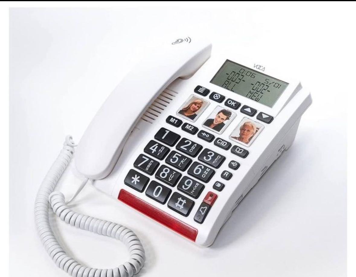 VOCA Big Button Phone CP130 Amplified Telephone  Hand Free thumbnail
