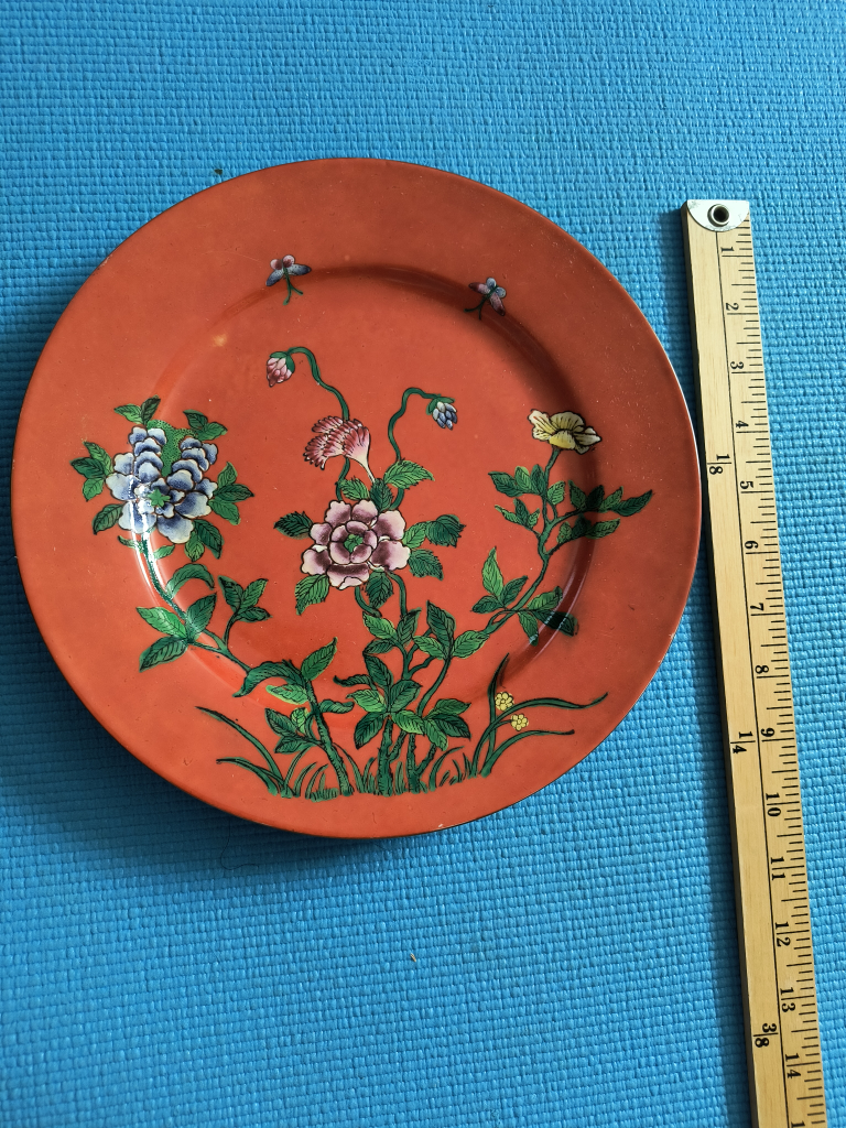 Chinese Floral Decorated Plate - photo 3