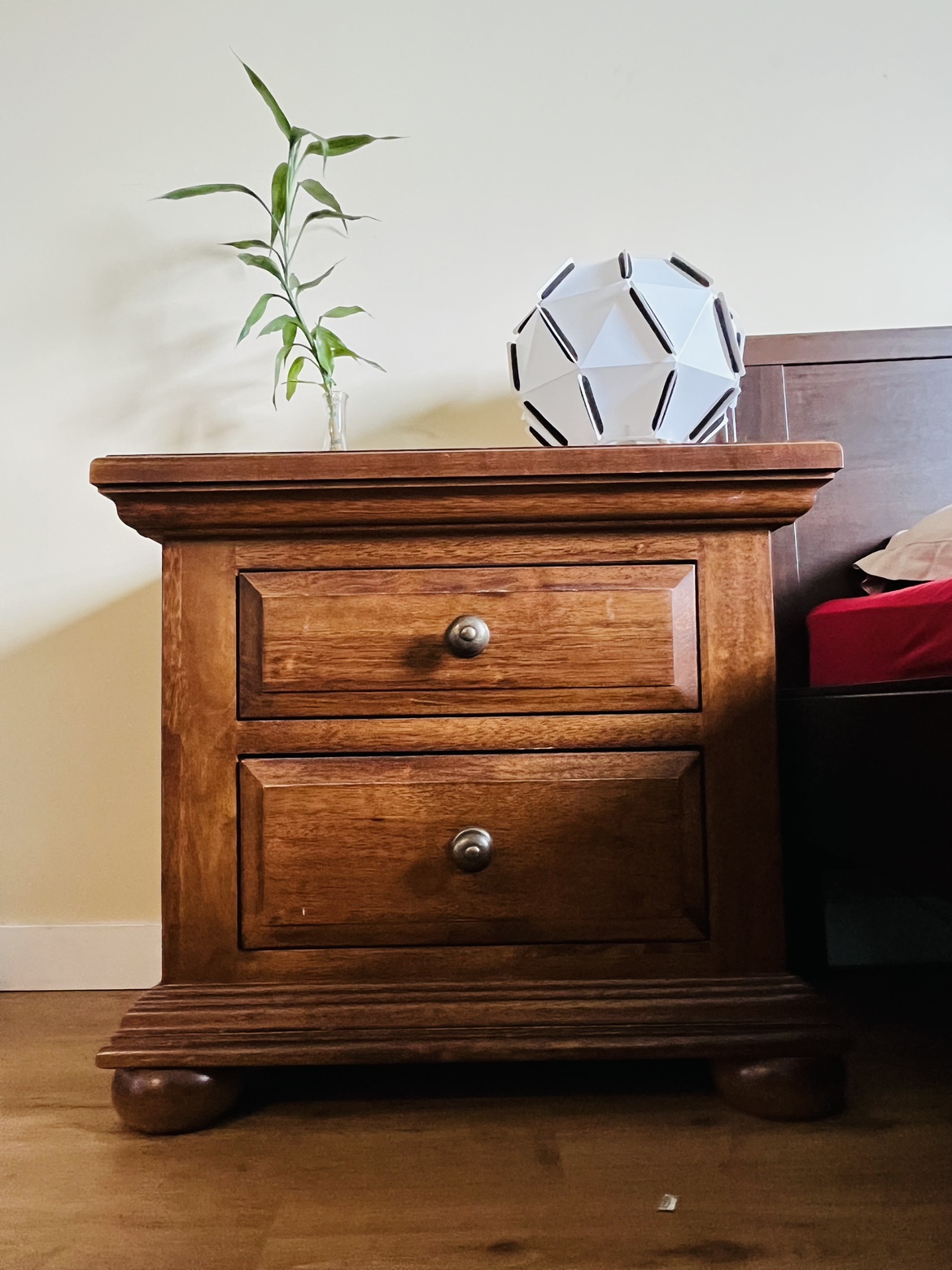 Wooden Nightstand