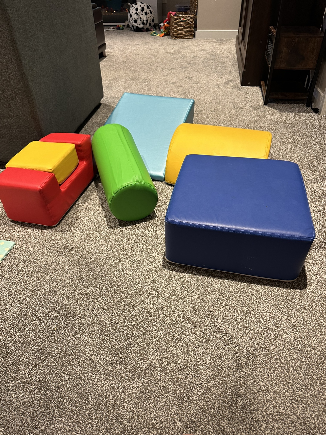 Foam climbing blocks