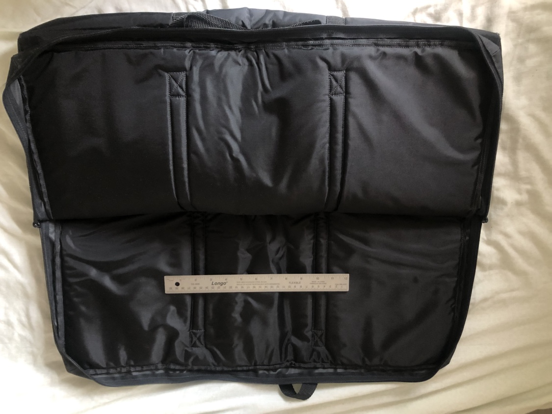 Black Soft art portfolio case - photo 3