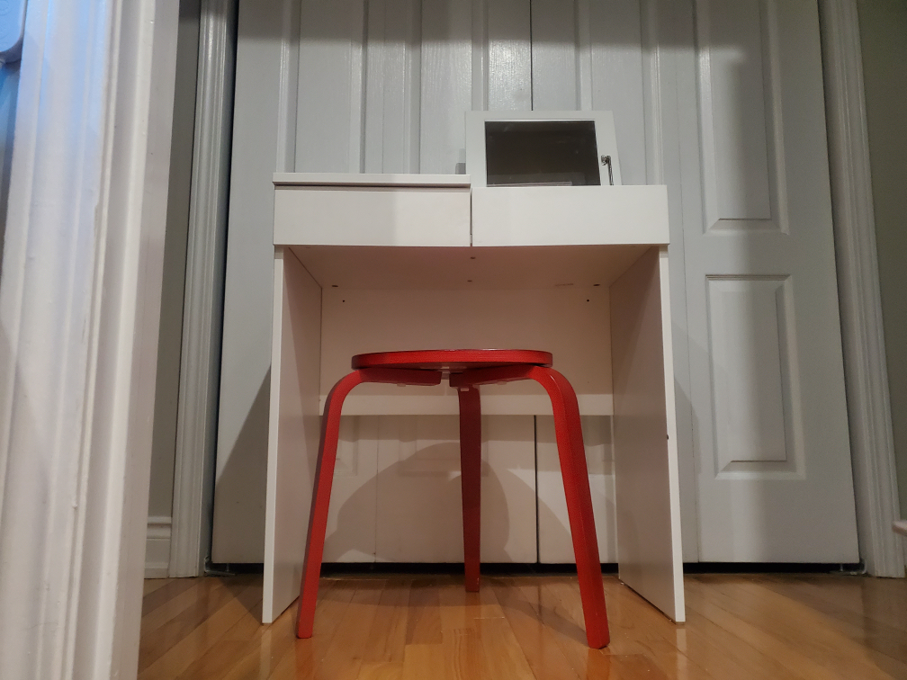 Vanity table with stool - photo 2