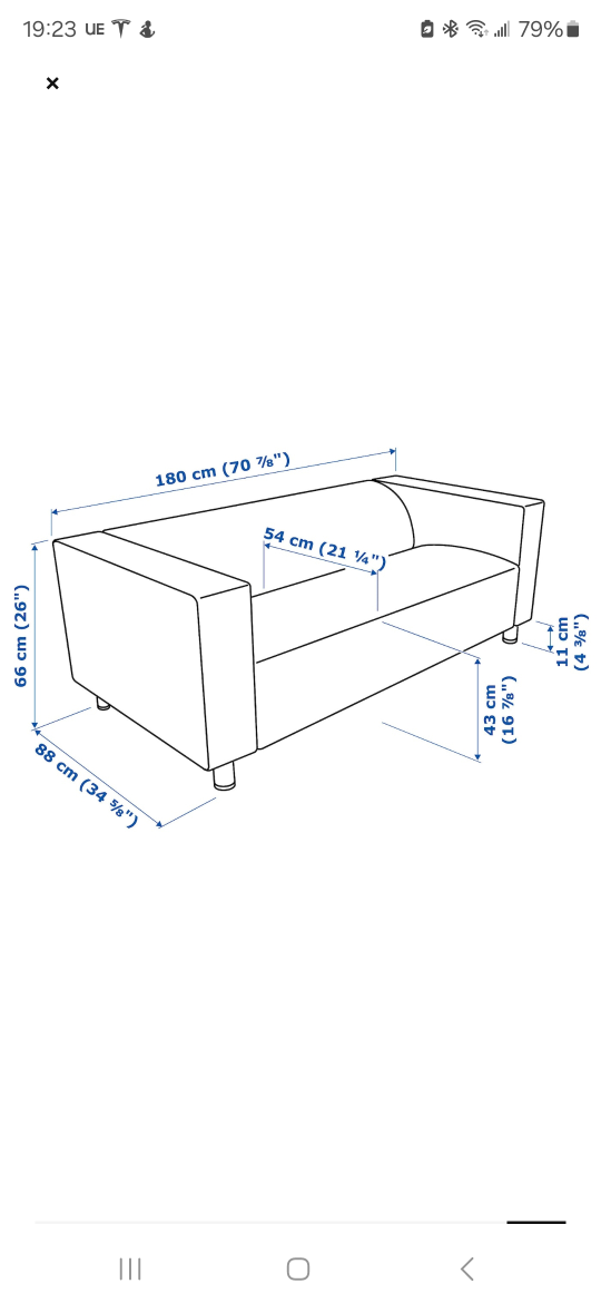 Ikea Klippan sofa - photo 2