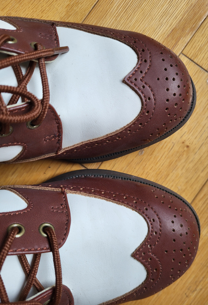 ❣️ Women's Golf Shoes Etonic Gore Tex Leather Lace Up - size 7.5 image indicator(9)