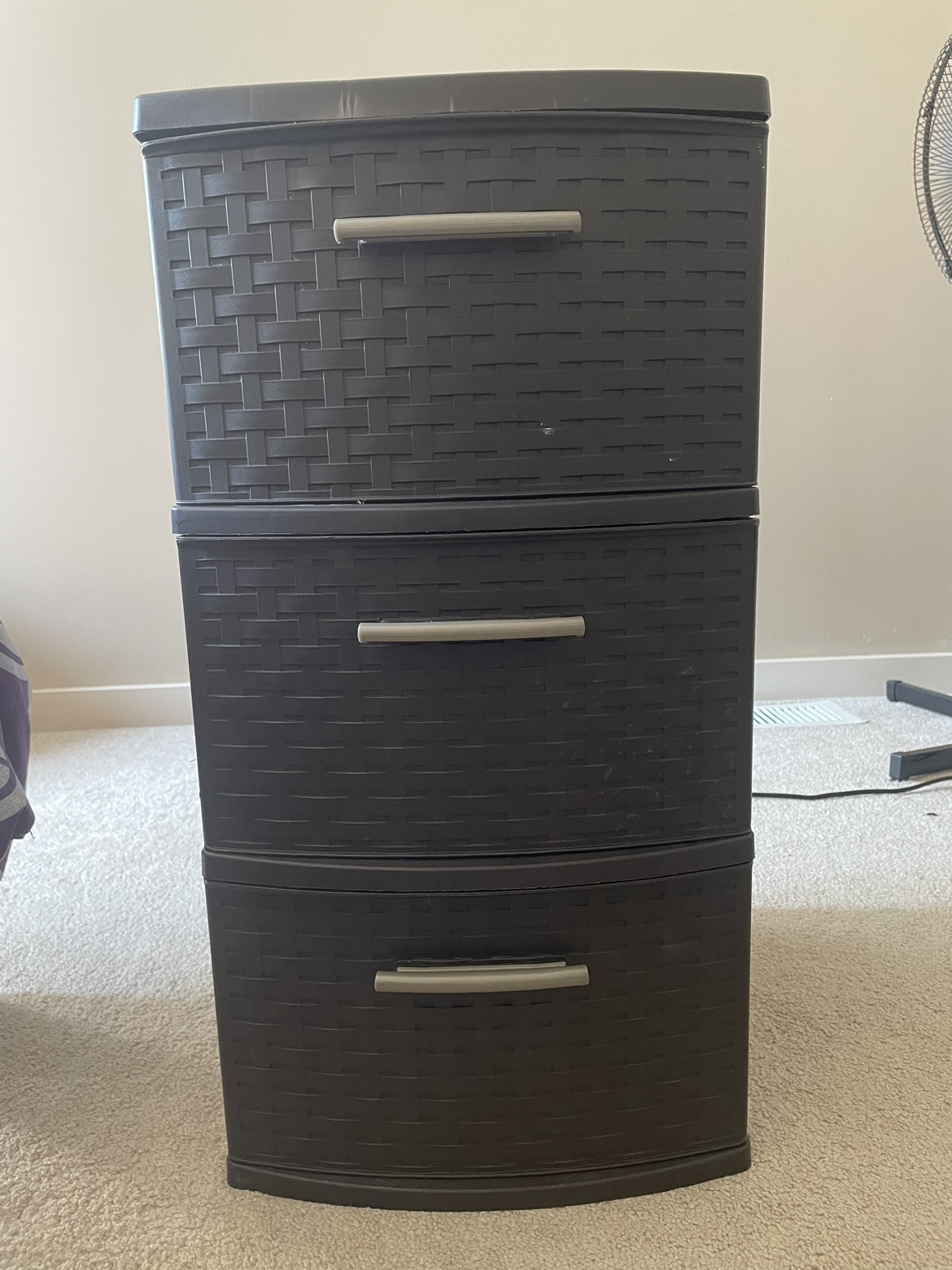 3-Drawer Storage Unit