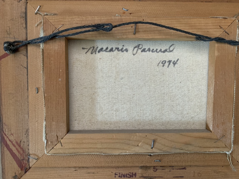 Set of 2 Vintage Framed Oil Paintings image indicator(5)