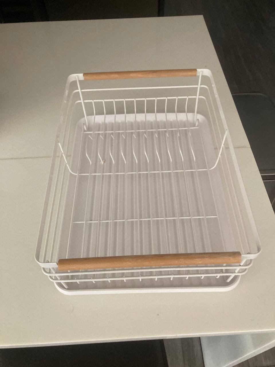 White Dish Drying Rack