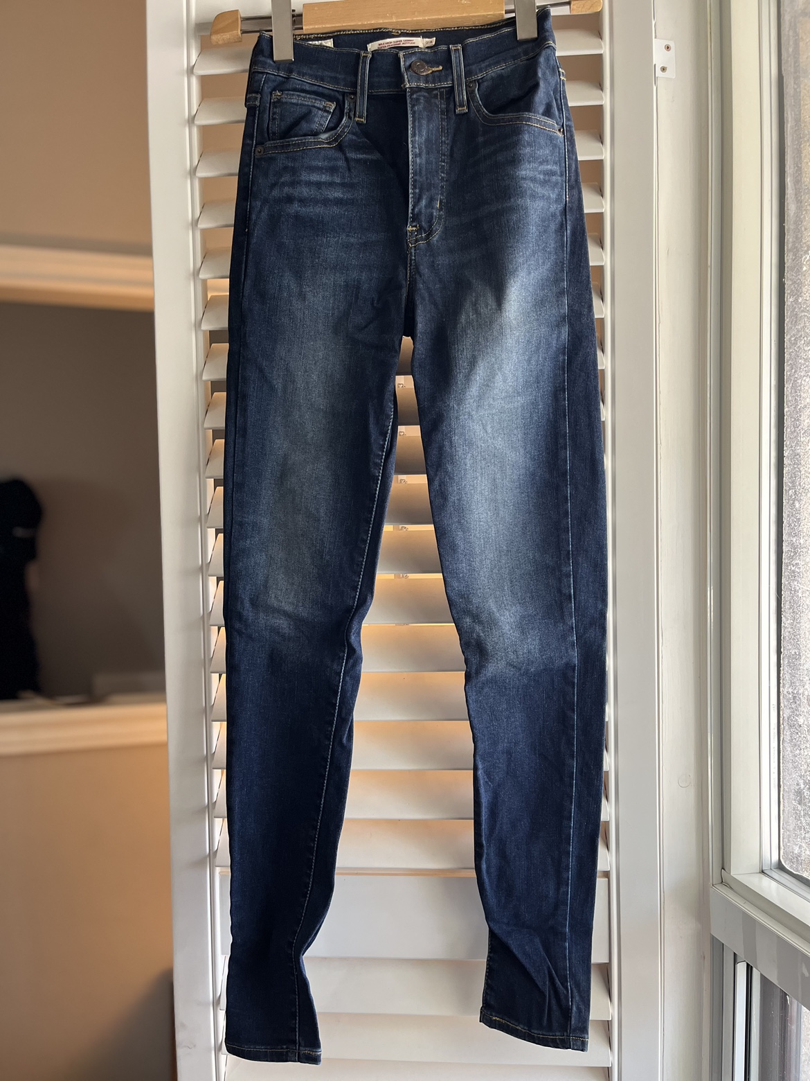 Levi's Mile High Super Skinny Jeans