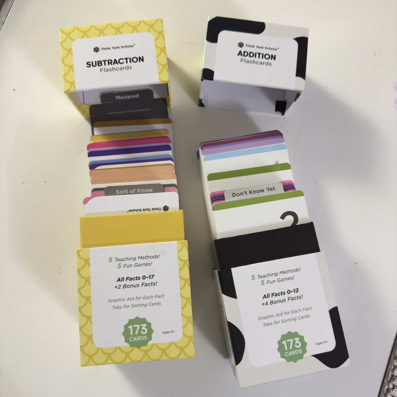 Think Tank Scholar Addition and Subtraction Flashcards thumbnail