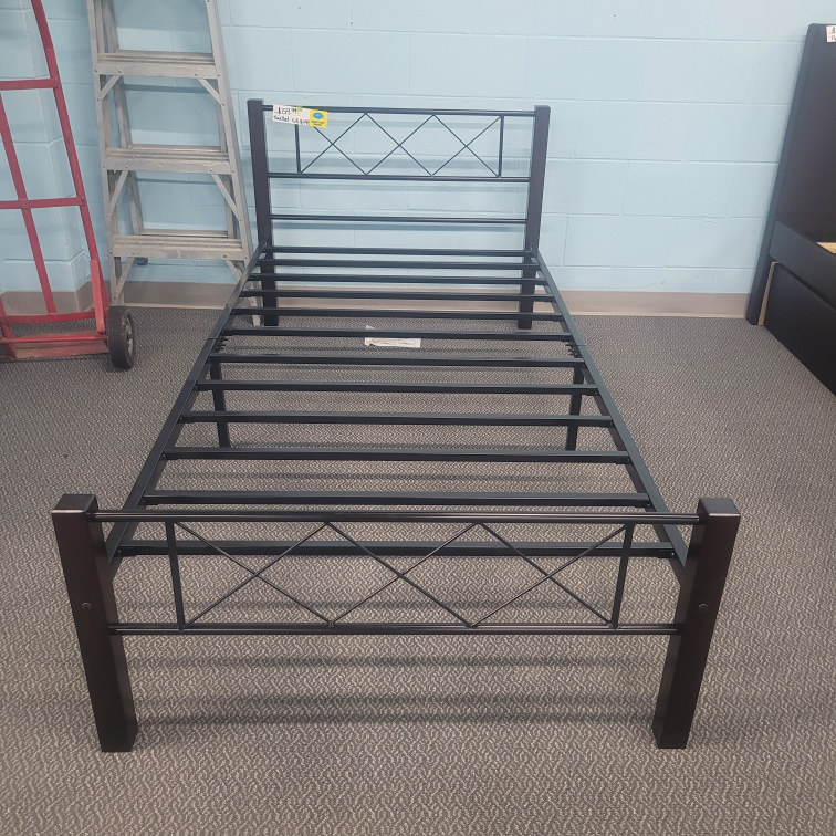Black Metal Bed Frame